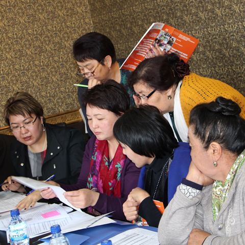 Методы расчета прозрачности бюджета были представлены представителям организации гражданского общества Чуйской области и г. Бишкек