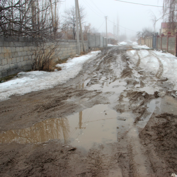 Внутренние дороги в шести селах Таш-Мойнокского муниципалитета Чуйской области требуют ремонта
