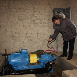 Pumping station was built to supply Tor-Kamysh village with irrigation water
